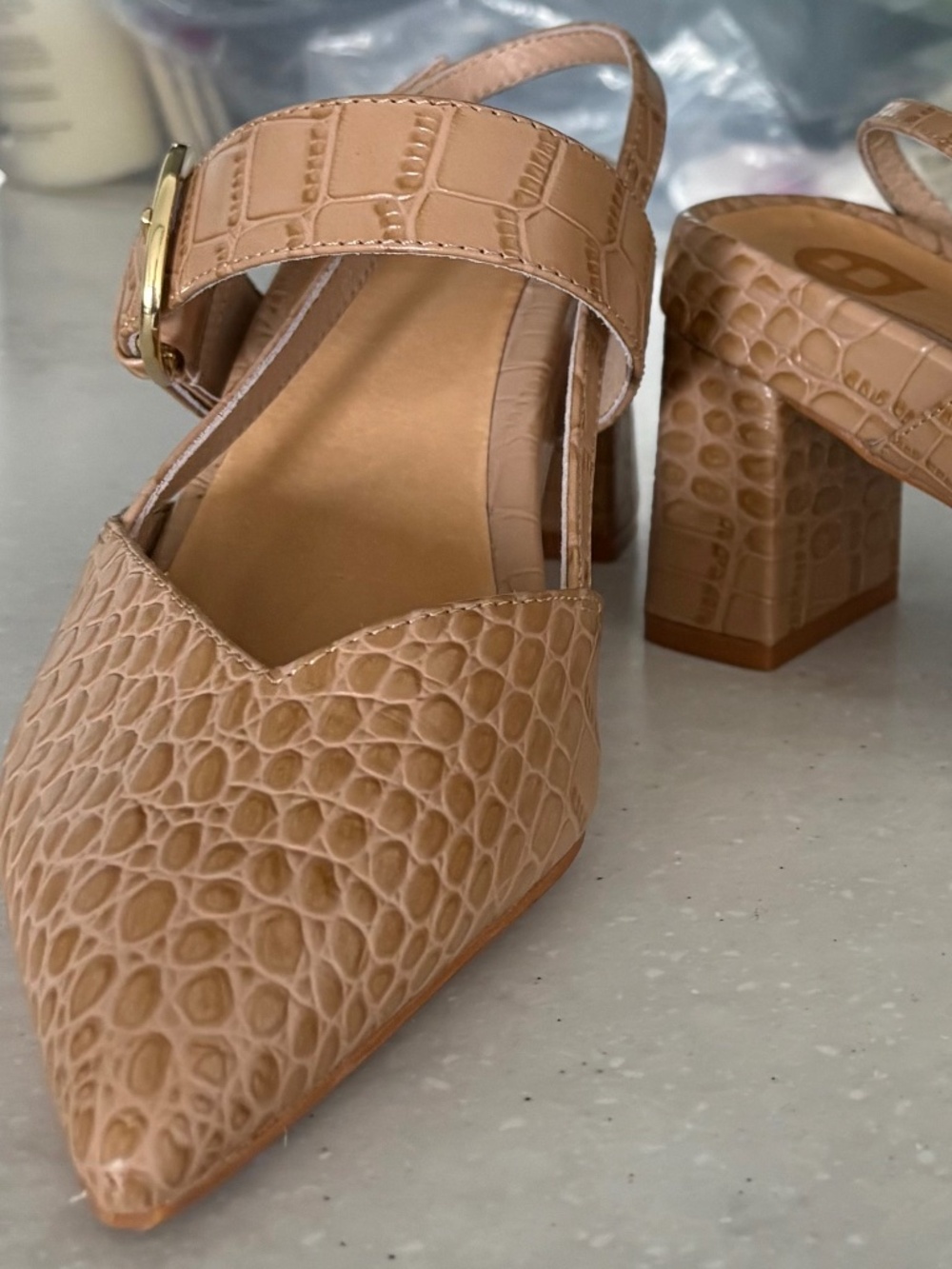 Bared Footwear Lancebill heel